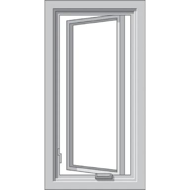 Buffalo Pella Hurricane Shield Series Vinyl Casement Window