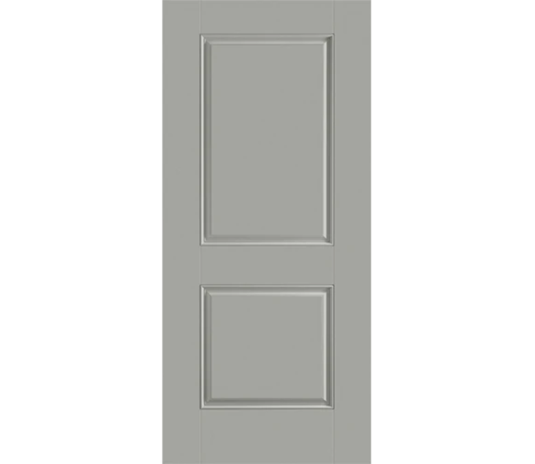 Buffalo Two Panel Square Fiberglass Entry Door